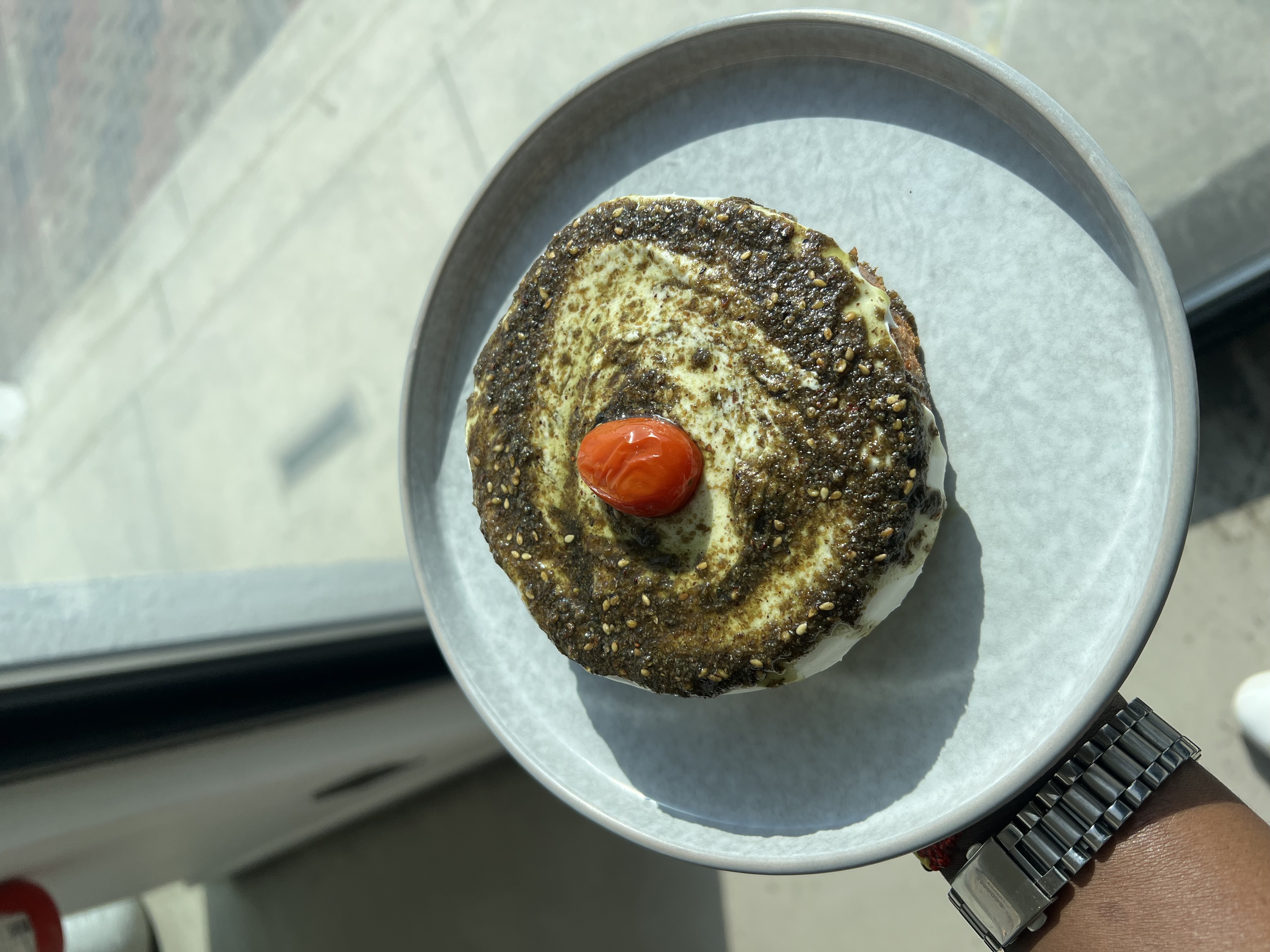 Zataar Labneh Toast by Chef Zulaika