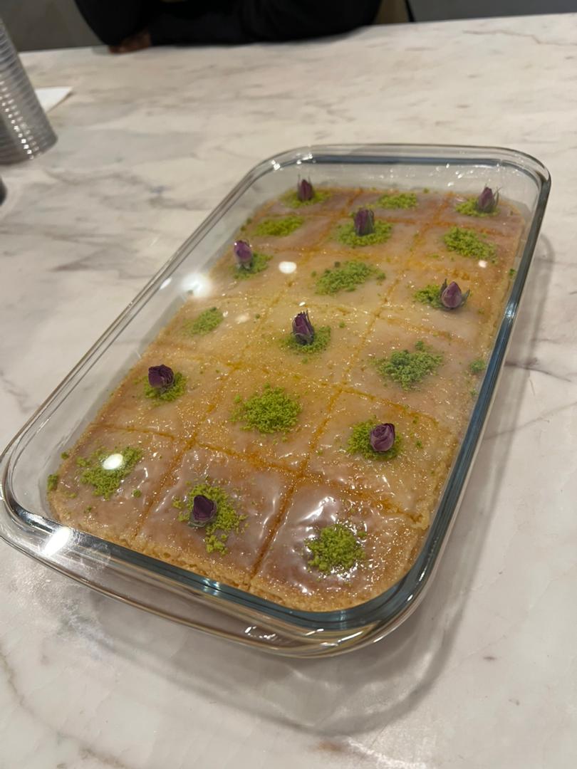 Besbousa by Chef Zulaika